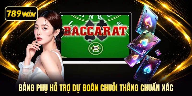 Bảng phụ hỗ trợ dự đoán chuỗi thắng chuẩn xác