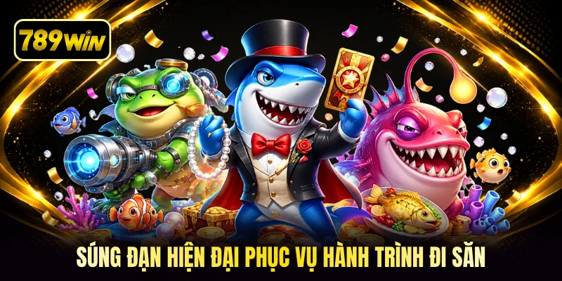 Súng đạn hiện đại phục vụ hành trình đi săn